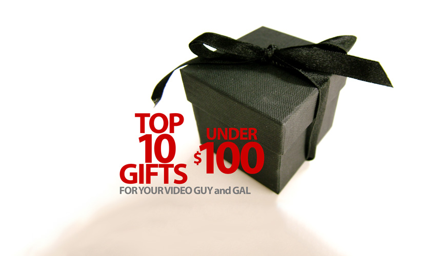 Top 10 gifts under $100 for video and film production