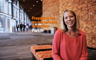 Preparing for a Video Interview Part III